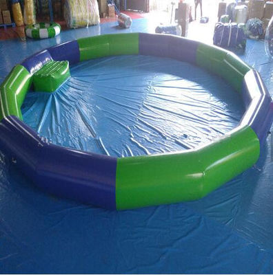 استخر شنا PVC با قدرت بالا، استخر حمام بالینی پفابی PVC 4.5M*4.5M برای بچه ها