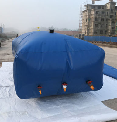 مخازن ذخیره آب بالش PVC 10000L ظرفیت انعطاف پذیر مخازن آب بزرگ مخازن آب