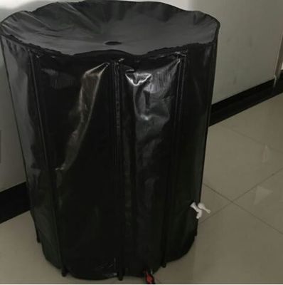 گلخانه PVC باغ بارون بشکه های آب پلاستیکی تاشو 150L مخازن آب قابل حمل