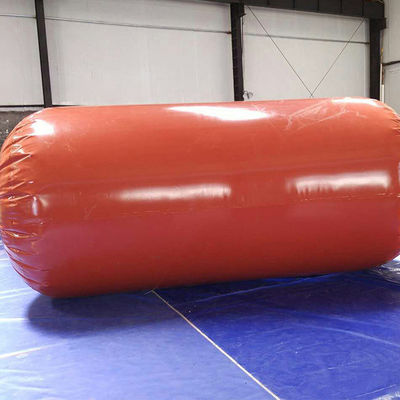 1.2mm PVC پوشیده از پلن 800 تن گاز بیولوژیکی هضم کننده مخزن گاز بیولوژیکی مخزن گاز متان مخزن