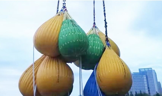 پلتفرم های حفاری نفت در ساحل تست وزن سنگین مثانه آب PVC