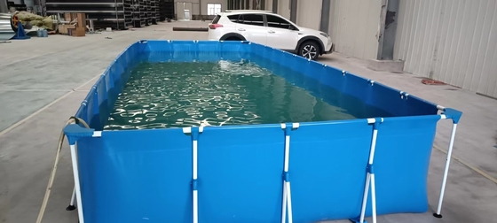 25Mx5M درب PVC سقف استخر شنا قاب فلزی