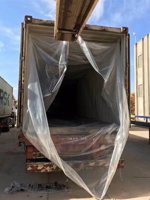 20ft 40ft PE خشکی بزرگ کانتینر 150mic پلی اتیلن غذاهای دریایی