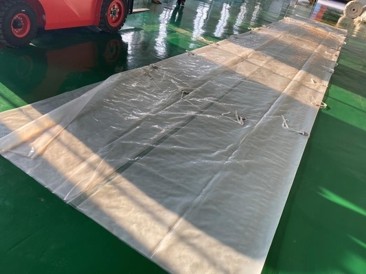 20ft 40ft PE خشکی بزرگ کانتینر 150mic پلی اتیلن غذاهای دریایی