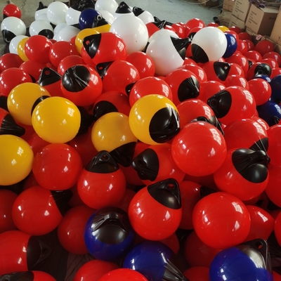 A38 D 14.9*H 17.8 ((اینچ) PVC شناور آب دریایی Fairway شناور کشتی قایق Fender Buoy