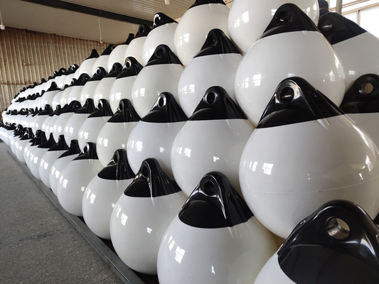 A45 D 17.8*H 19.7 ((اینچ) Fairway Float Dock Buoy کفپوش ها برای قایق های دریایی