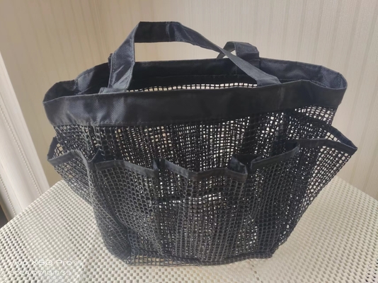 کیسه PVC Mesh برای ذخیره سازی لوازم آرایشی کتاب توپ ها چتر چشمی کیسه ساحل ظرفیت بزرگ