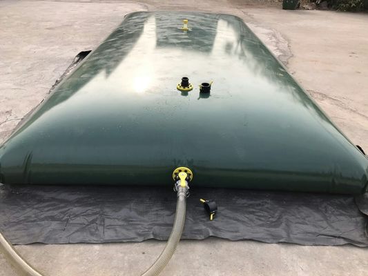 مخزن آب بزرگ دوامدار ضخامت 0.8mm برای صنعت کشاورزی 11000L بالش آب مخازن آب پلاستیکی بزرگ