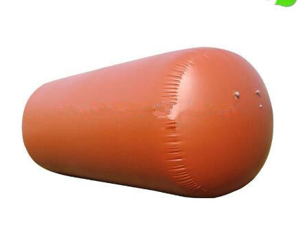 حفاظت از اشعه ی UV مخازن ذخیره گاز متان، پارچه پوشیده از PVC برای کارخانه ی بیوگاز