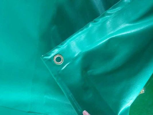 750 گرمي نرده انعطاف پذير ضد شعله، حفاظت از خاک نرده پلاستیکی شفاف برای حفاظت از سد
