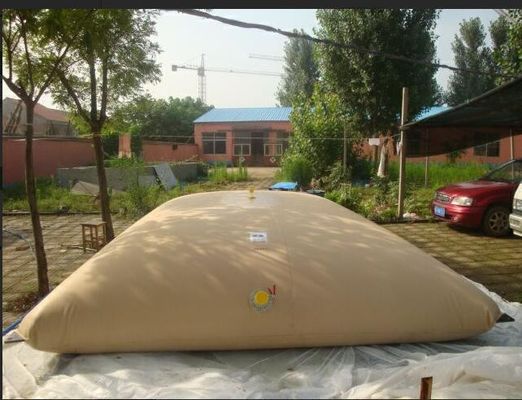 15500L مخزن آب انعطاف پذیر 650 مقاومت اشک برای کشاورزی حفاری مخزن آب مخزن آب