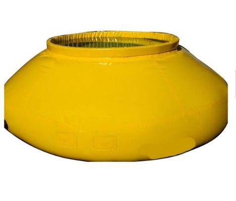 آب پاشی پی وی سی شکل پیتل مخزن آب کشویی انعطاف پذیر مثانه 4500L