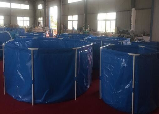 B2 B1 ضد آتش استخر ماهی دور در فضای باز 2500L مقاوم در ضد قلی دوستانه محیط زیست