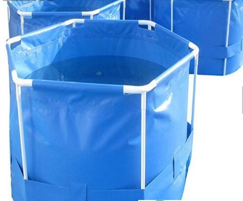 B2 B1 ضد آتش استخر ماهی دور در فضای باز 2500L مقاوم در ضد قلی دوستانه محیط زیست
