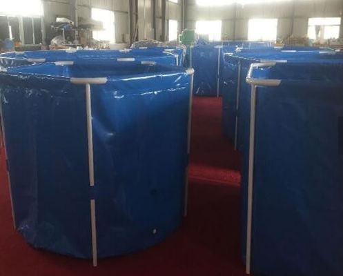 B2 B1 ضد آتش استخر ماهی دور در فضای باز 2500L مقاوم در ضد قلی دوستانه محیط زیست
