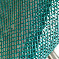 شبکه پلی استری پوشیده از PVC تقویت شده، 50N/5cm قدرت پوست کشیدن شبکه ایمنی ساختمان