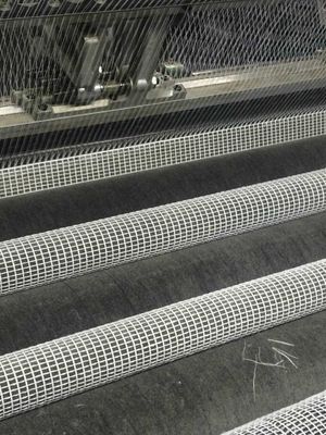 ضد لغزش پی وی سی Weld Mesh Retardant آتش مقاوم در اصطکاک خوب 4mm X 6mm Mesh اندازه چشم