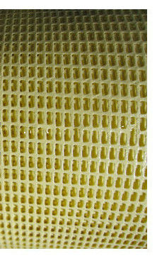 ضد لغزش پی وی سی Weld Mesh Retardant آتش مقاوم در اصطکاک خوب 4mm X 6mm Mesh اندازه چشم