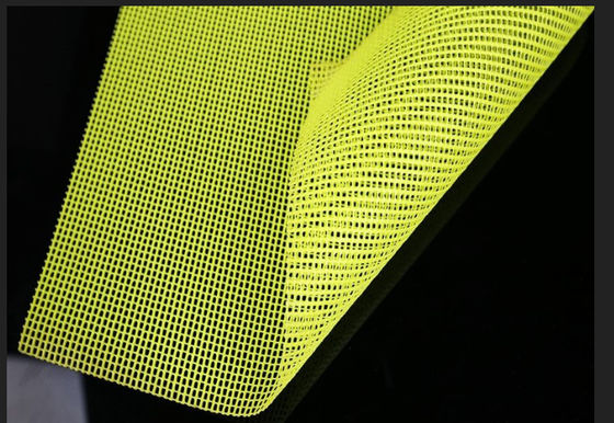 شبکه پوشش PVC با قدرت بالا با مواد 250dx250d Mesh برای صندلی های بیرونی