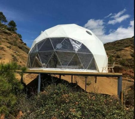 چادر فولادی گنبد دار برای رویدادهای بیرونی اقتصادی خانواده کمپینگ هتل چادر گنبد