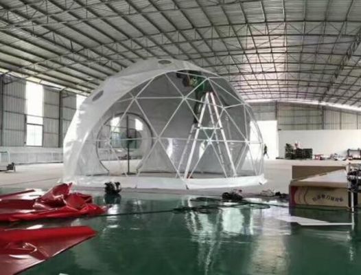 UV - درمان شفاف چادر کمپینگ نیم کره گنبد ژئودزکی چادر عروسی گنبد چادر مهمانی