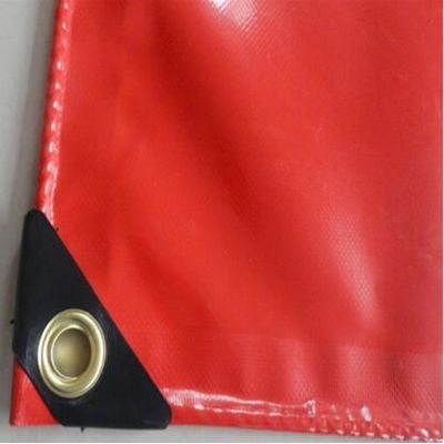 14 OZ پارچه ضد آب درخشنده PVC پوشش داده شده برای پوشش قایق یا پوشش کامیون