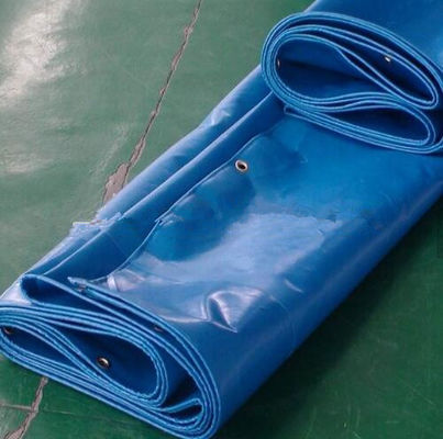 حفاظت از اشعه UV تراکه های تراکه های انعطاف پذیر برای کامیون های سنگین 300-900gsm وزن حفاظت از اشعه UV تراکه های تراکه های انعطاف پذیر F