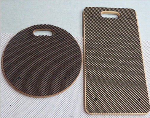 آب مقاوم سیاه ضد لغزش فرش زیرپوش 440g Scrub Board Washboard Anti Alip Bath Mat