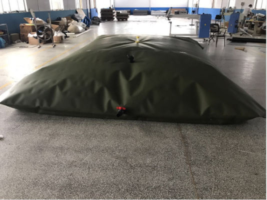 7000L بالش شکل بیابان PVC مخزن انعطاف پذیر آب برای کشاورزی مخزن آب