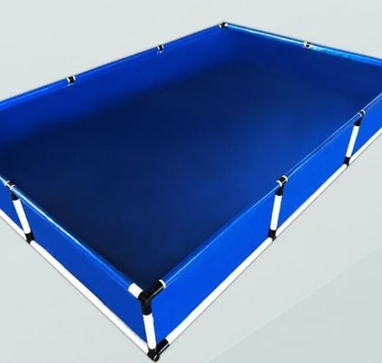 بالای زمین استخر ماهی پلاستیکی کوچک مخزن آب مخزن ماهی لامین شده مخزن ماهی