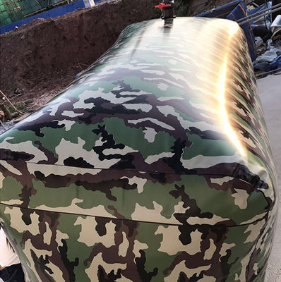 مخزن آب ارتش PVC برای آبیاری کشاورزی و آتش سوزی 1000L
