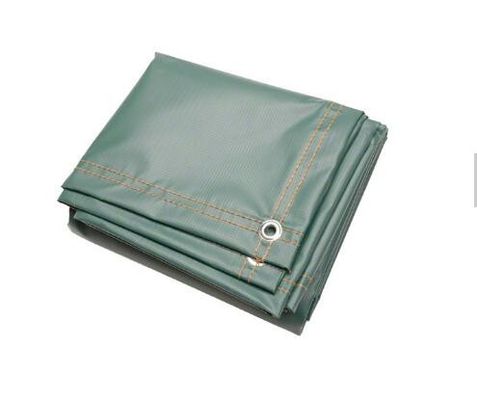 14 OZ پارچه ضد آب درخشنده PVC پوشش داده شده برای پوشش قایق یا پوشش کامیون