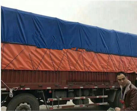 پوشش ضد اشعه UV PVC 15M*8M ورق پلنگ برای کامیون وینیل ضد اشعه UV PVC پوشش کامیون 15M*8M پلنگ
