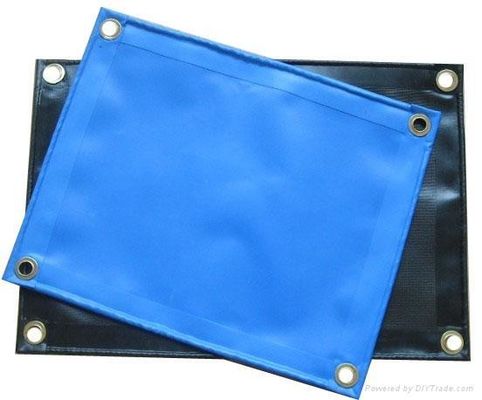 650 GSM آنتی اکسیدان های کار سنگین صفحه پلین / پوشش کامیون مقاوم در برابر آب پلین پوشش کامیون