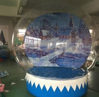برف گلوب / کریستال توپ چادر بلبل بادکنک برای فعالیت های کریسمس چادر مهمانی بادکنک
