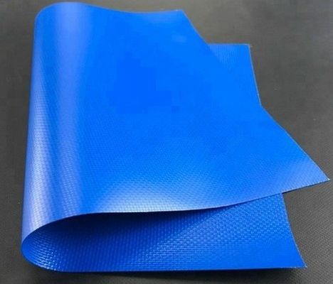 چند رنگی ضد UV ضد آب PVC پوشه کامیون پارچه پلپولین در رول 18X18 610G