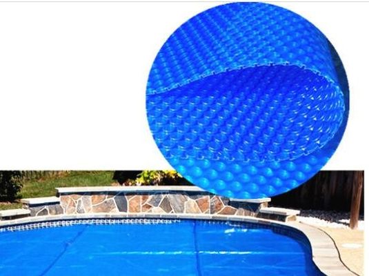 پوشه استخر گرمای SPA دوامدار پوشه استخر شنا پلاستیکی حبابی PE خورشیدی پوشه استخر شنا خورشیدی