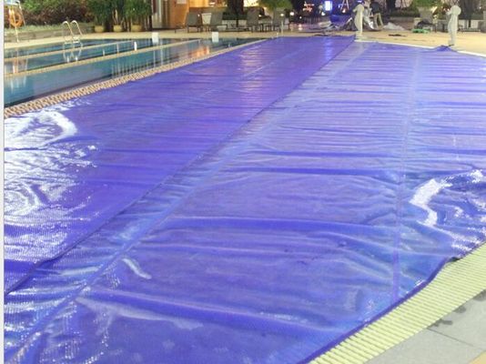 پوشه استخر گرمای SPA دوامدار پوشه استخر شنا پلاستیکی حبابی PE خورشیدی پوشه استخر شنا خورشیدی