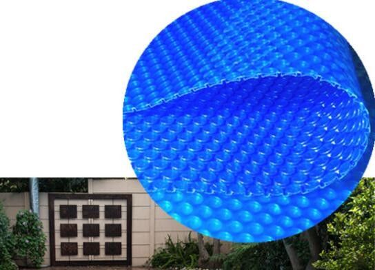 پوشه استخر گرمای SPA دوامدار پوشه استخر شنا پلاستیکی حبابی PE خورشیدی پوشه استخر شنا خورشیدی