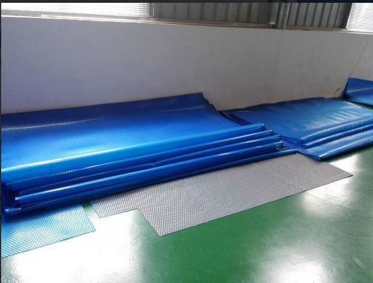 حفاظت از اشعه UV PE حباب ضد آب استخر شنا پوشش خورشیدی برای استخر مستطیل