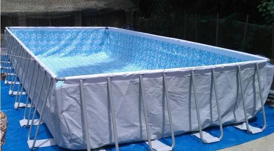 استخر بادکنکی PVC سبک با قاب فلزی استفاده خانگی در داخل
