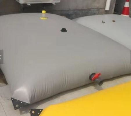 بالش PVC TPU پوشش داده شده پلپولین 4000L مخزن آب مخزن آب قابل حمل مورد استفاده برای ذخیره