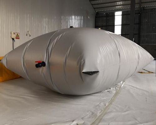 TPU مثانه بالش آب انعطاف پذیر 5500L مخزن آب از پارچه PVC مخازن آب قابل حمل