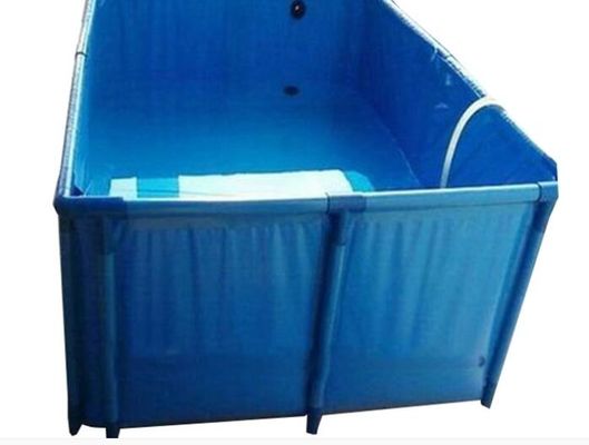 ضخامت 1.0mm 100000L PVC تاشو قابل تاشو مخزن ماهی مخزن ماهی مخزن پلاستیکی مخزن ماهی مخزن ماهی