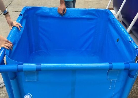 PVC تاشو قابل تاشو 20000L مخزن ماهی مخزن ماهی مخزن ماهی مخزن پلاستیکی مخزن ماهی مخزن
