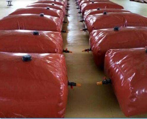 4500L مخزن بالش PVC تاشو مخزن آب مخزن آب قابل حمل