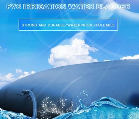 0.7mm ضخامت 30000 لیتر PVC سقف مخزن آب مثانه مخزن آب قابل حمل استفاده می شود برای ذخیره