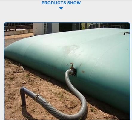 0.7mm ضخامت 30000 لیتر PVC سقف مخزن آب مثانه مخزن آب قابل حمل استفاده می شود برای ذخیره
