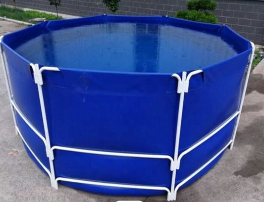 مقاوم در برابر اشعه UV 10000L دور تاخته شده از پی وی سی غلاف آبرسان مخزن ماهی مخزن ماهی مخزن پلاستیکی مخزن ماهی مخزن