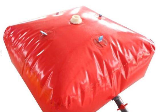 پنبه PVC انعطاف پذیر آب شیرین مثانه 50 گالن 3000L مخازن آب پلاستیکی بزرگ